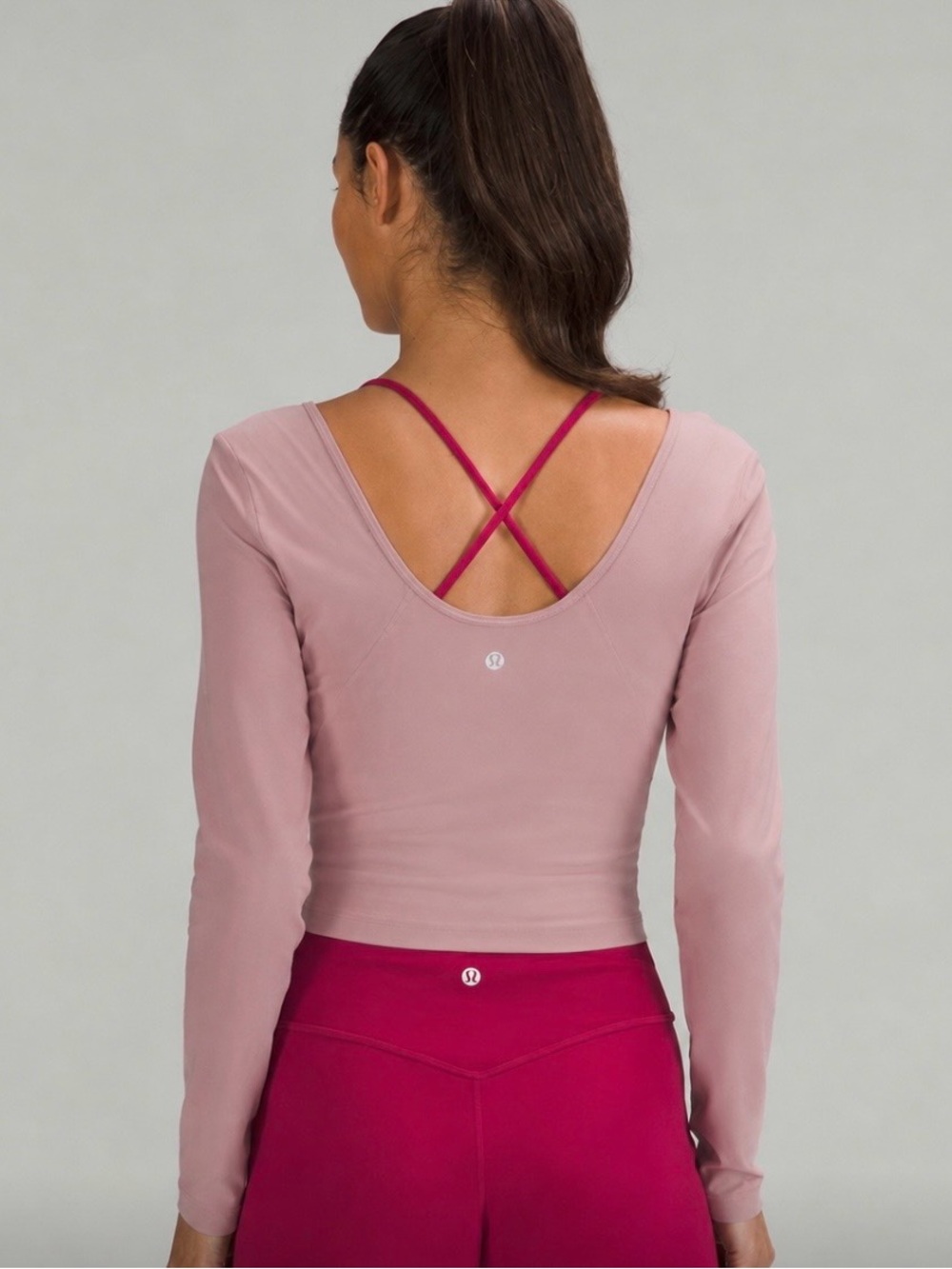 Lululemon Align Long Sleeve Cropped Top
